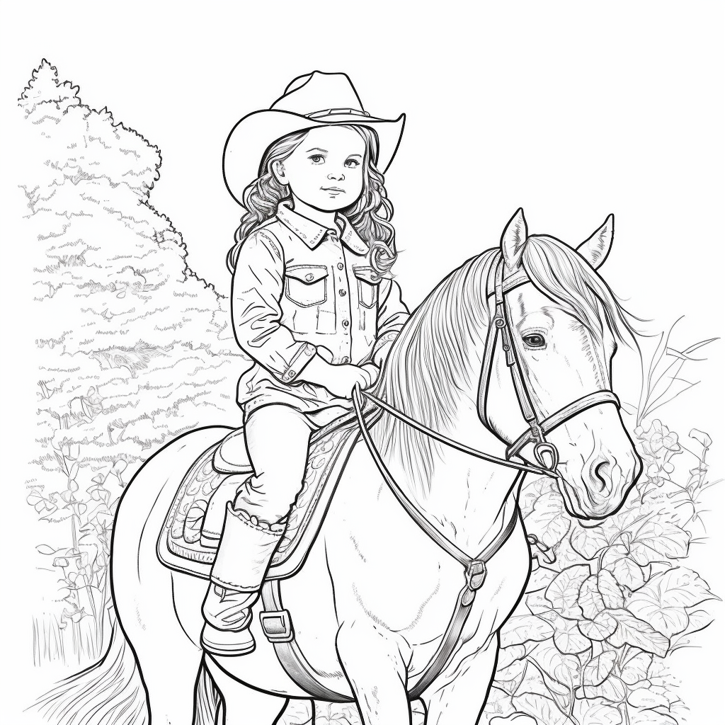 Cavallo Bambina Maglietta Cavallo Together Forever - T-Shirt Bambina Rosa Per Appassionate Di Equitazione Cotone 100% Stampa