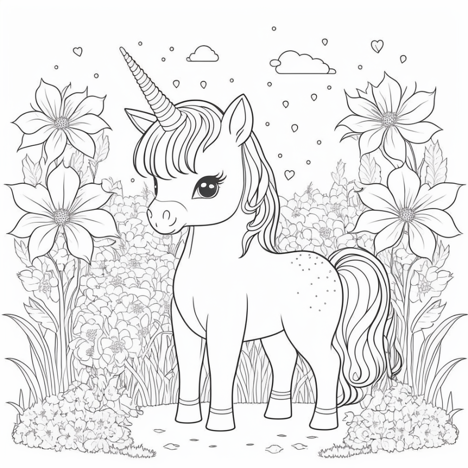 unicorni Archivi - Disegni da Colorare per bambini