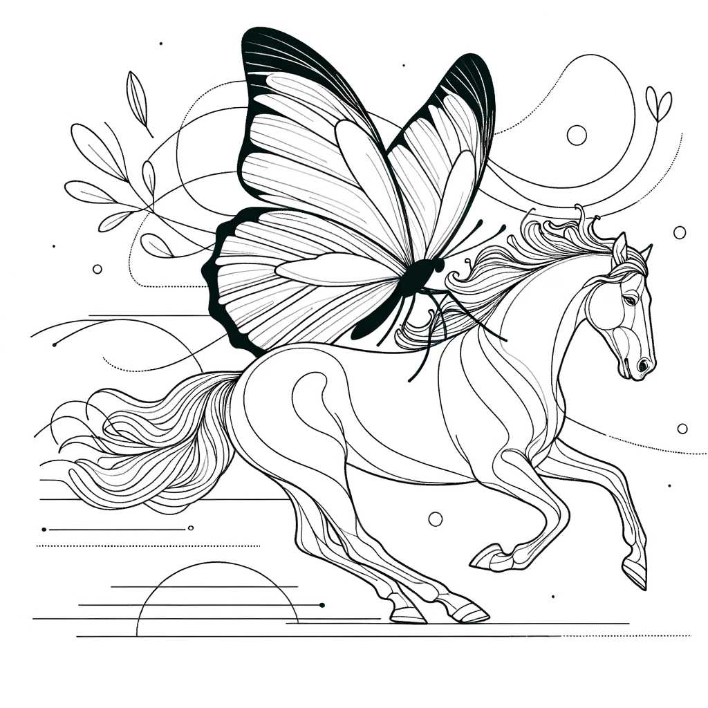 Cavallo e Farfalla