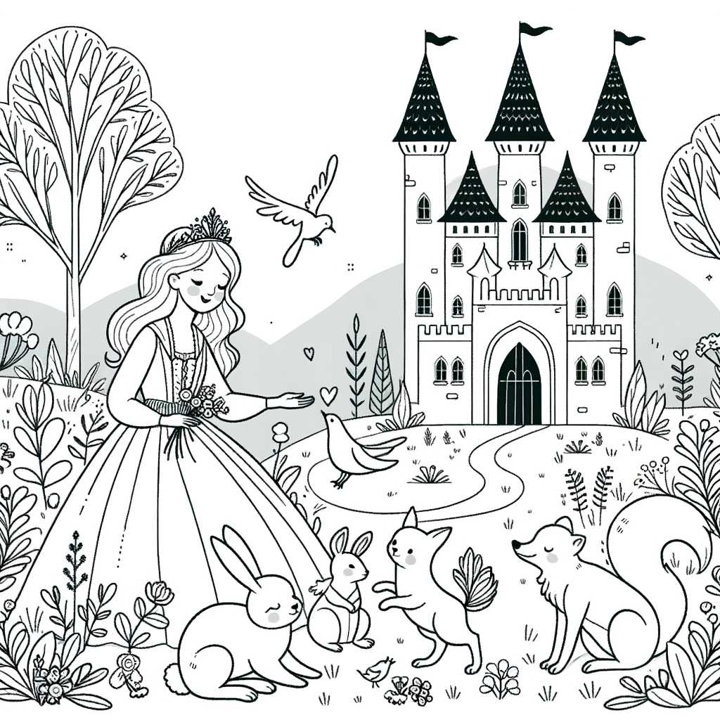 Principessa e Animali