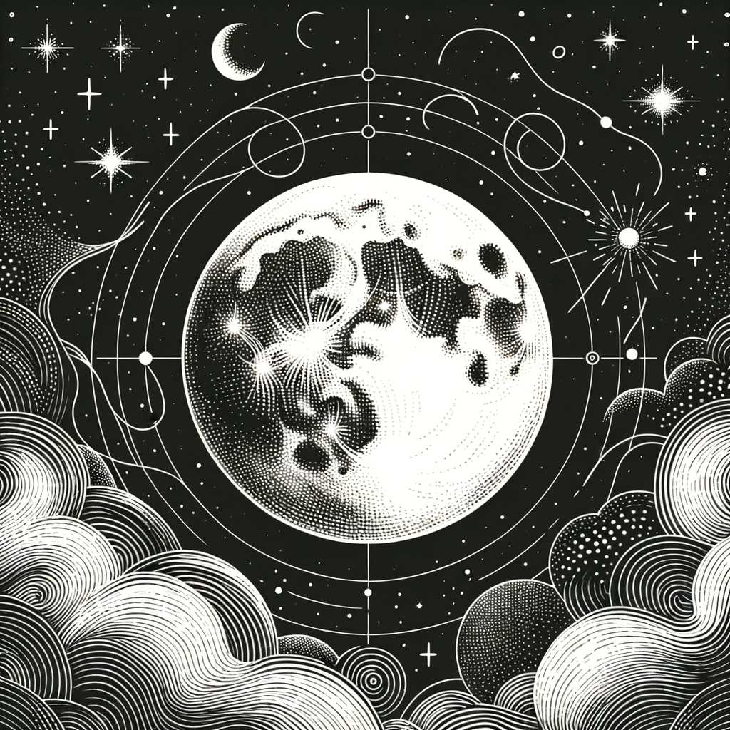 Luna e stelle