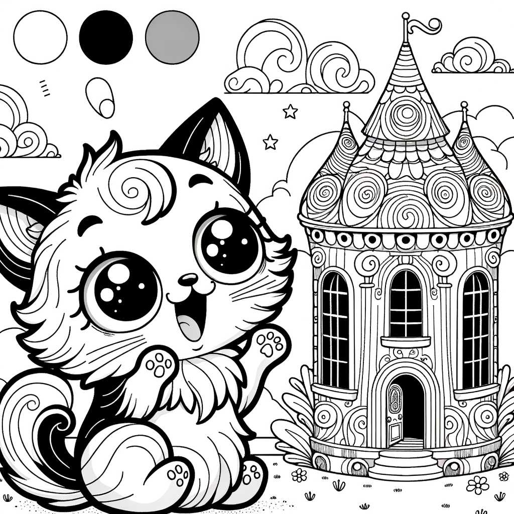 Gatto Felice e Castello