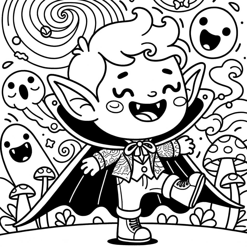 Bambino Vampiro Felice